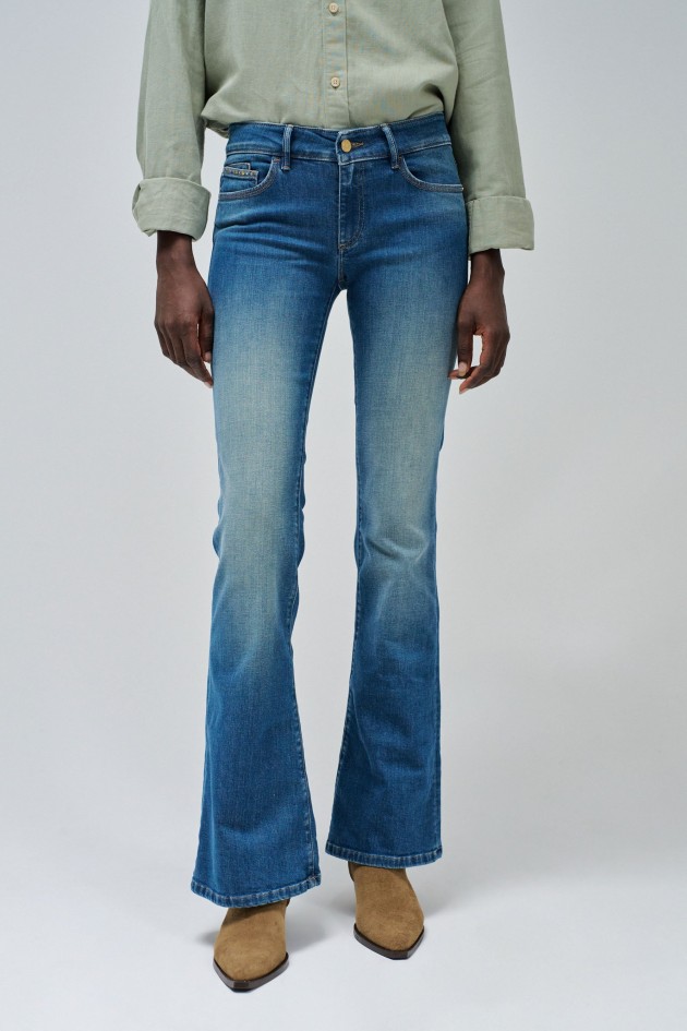 WONDER PUSH UP FLARE JEANS