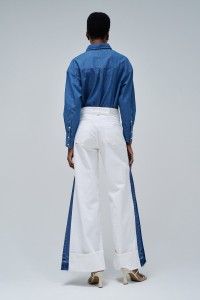 FAITH PUSH IN WIDE JEANS