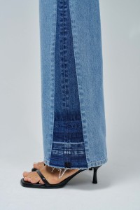 FAITH PUSH IN WIDE JEANS