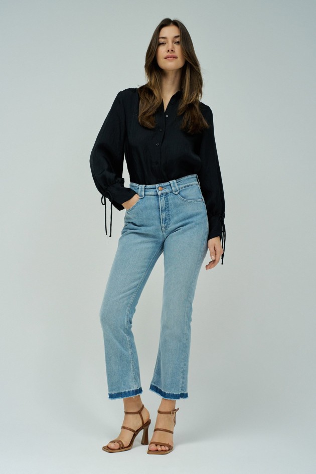 JEANS FAITH PUSH IN CROPPED FLARE