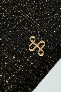 HANDTASCHE AUS TWEED
