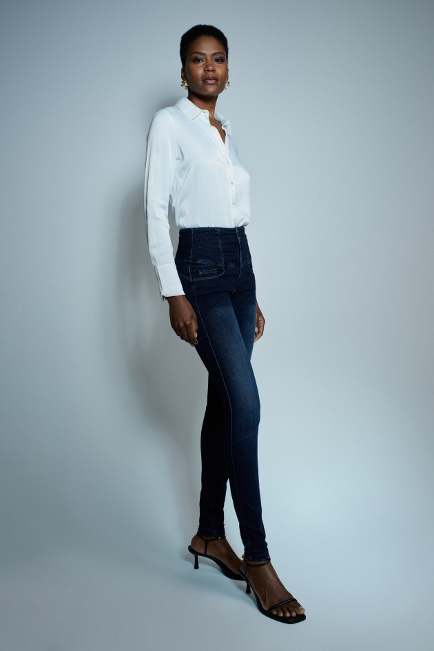 DIVA PUSH IN SKINNY SOFT TOUCH JEANS