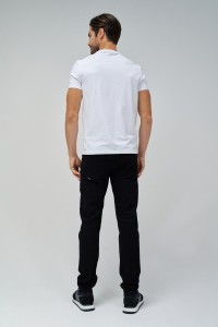 T-SHIRT DE ALGODO COM BRANDING