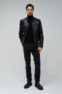 VESTE EN CUIR
