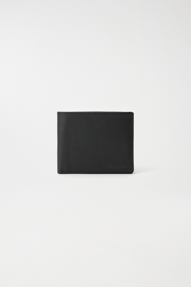 POCHETTE EN CUIR MARRON