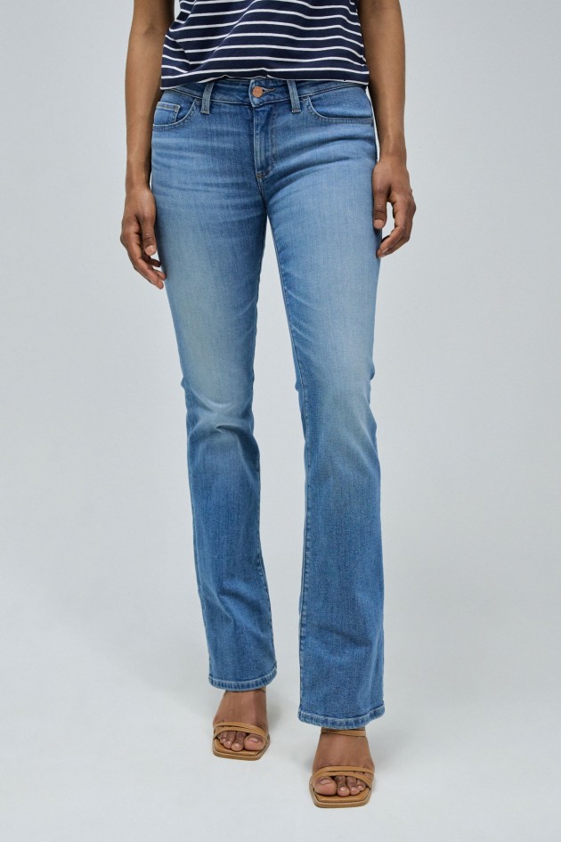 WONDER PUSH UP BOOTCUT DETAIL ON THE POCKETS JEANS