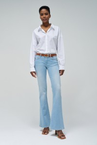 TROUSERS WONDER PUSH UP FLARE