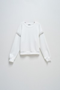 SWEATSHIRT WITH SHINING