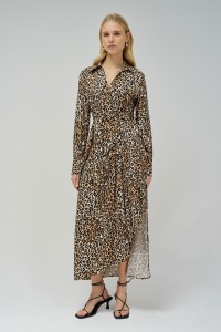ROBE CHEMISIER EMPRIM ANIMALIER