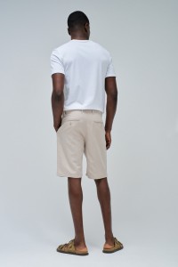TROUSERS WITH LINEN BLEND