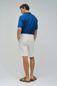 TROUSERS WITH LINEN BLEND