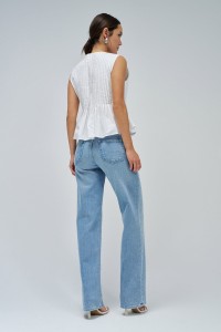 PLEATED BLOUSE