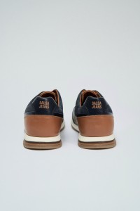 ZAPATILLAS DE PIEL Y ANTE