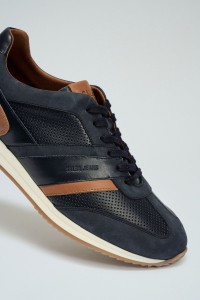 ZAPATILLAS DE PIEL Y ANTE