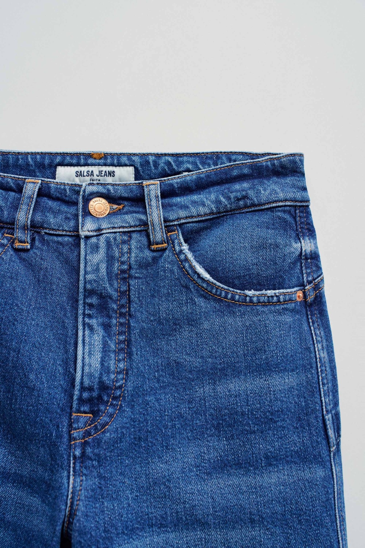 VAQUEROS FAITH PUSH IN CROPPED SLIM