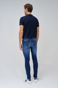 SKINNY FIT JEANS WITH RIPS