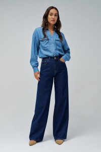 HEMD LIGHTDENIM MIT TASCHE