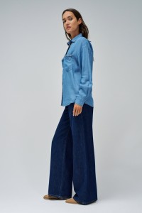 HEMD LIGHTDENIM MIT TASCHE