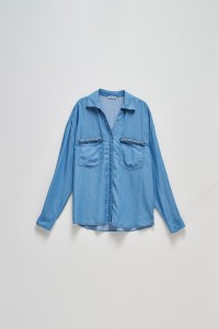 HEMD LIGHTDENIM MIT TASCHE