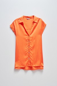 SATIN BLUSE