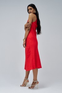 VESTIDO DE LINO