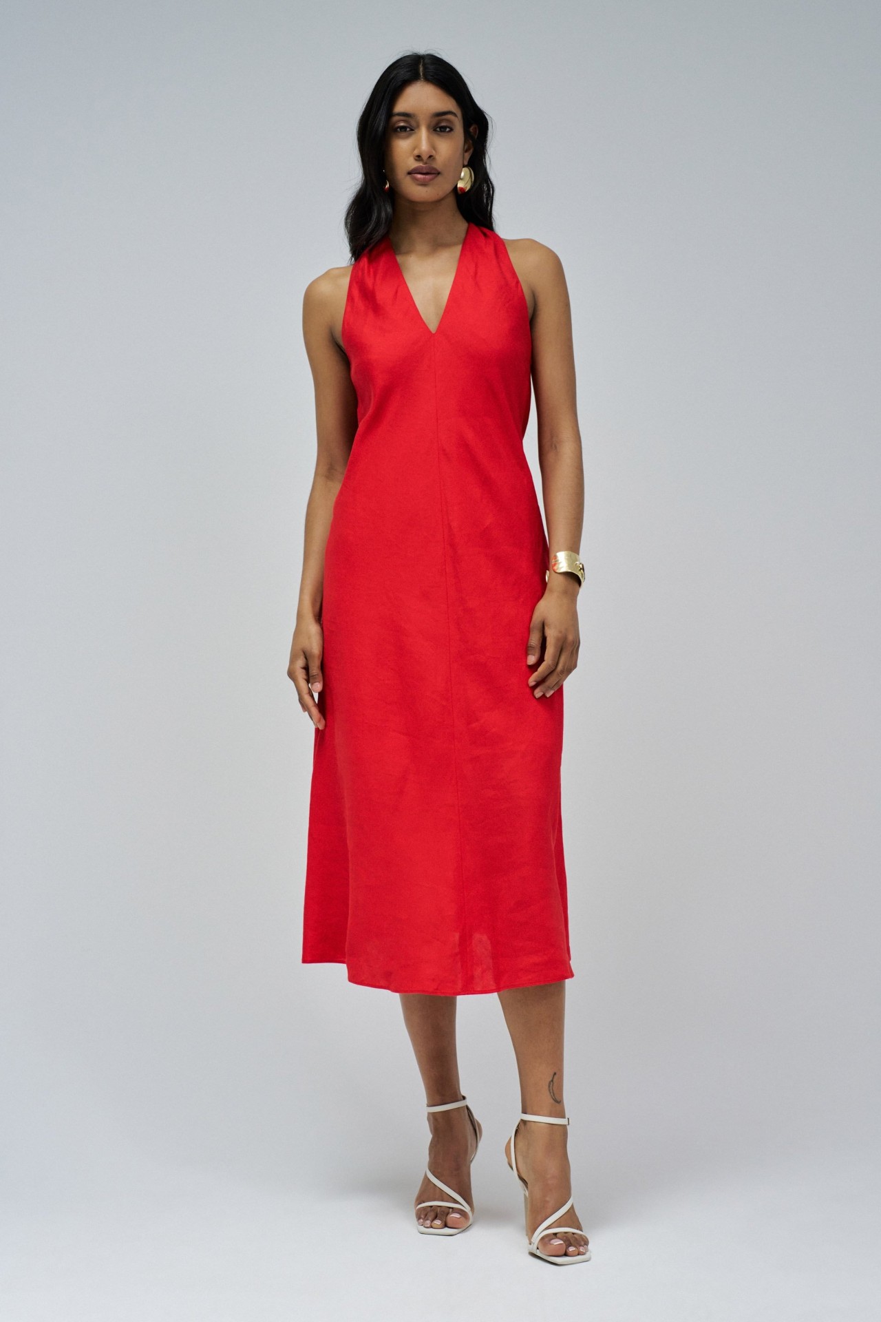 VESTIDO DE LINO