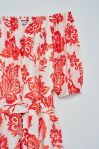 VESTIDO CON ESTAMPADO FLORAL