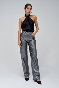 PANTALON DROIT TRUE EN COATING