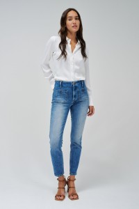 JEAN DESTINY PUSH UP CROPPED SKINNY