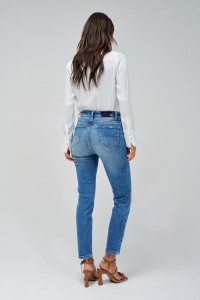 JEAN DESTINY PUSH UP CROPPED SKINNY