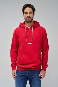 SWEAT  CAPUCHE AVEC LOGO