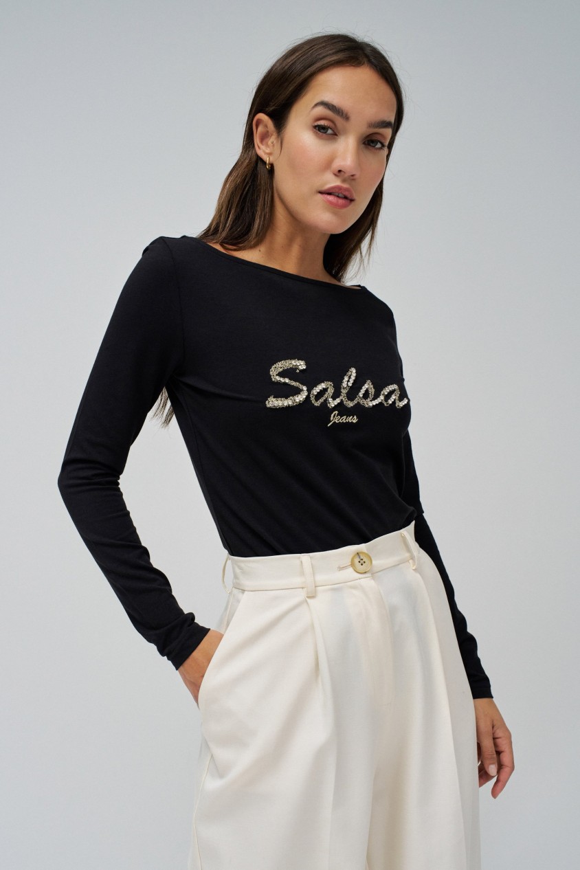 PULLOVER MIT BRANDING