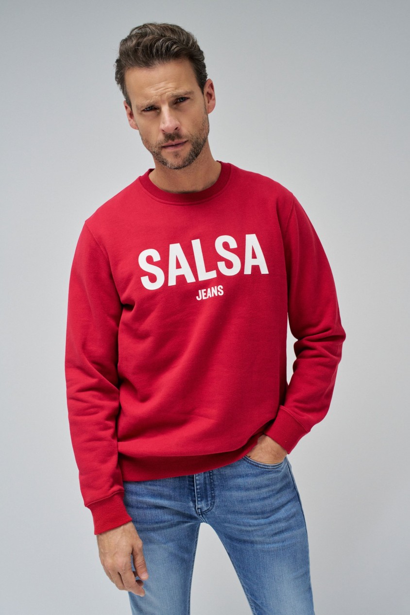 SWEATSHIRT WITH BRANDING
