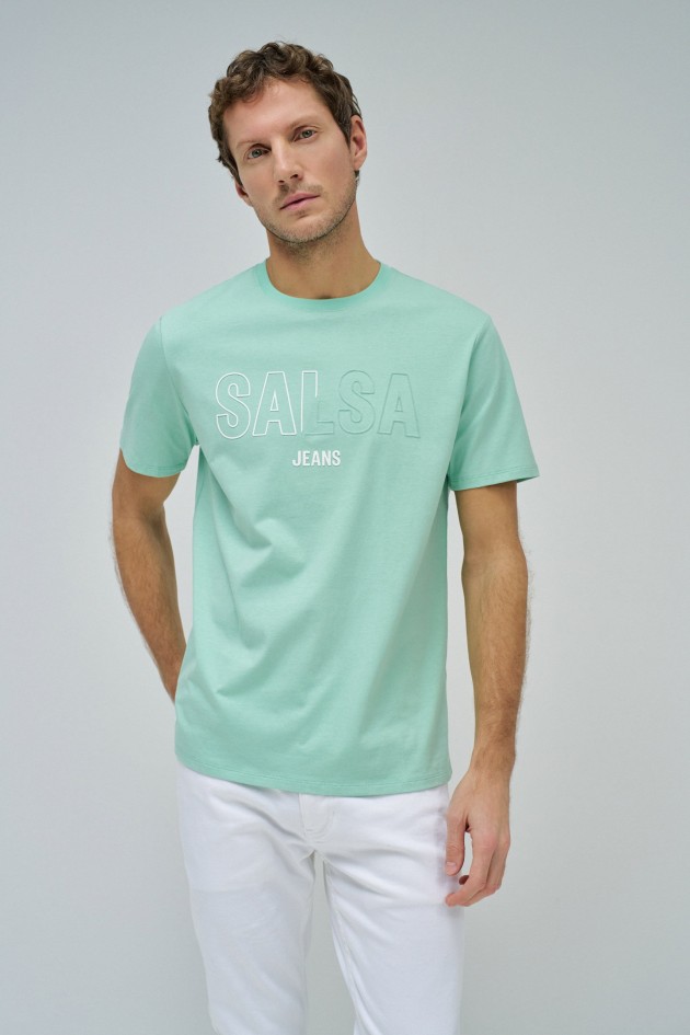 T-SHIRT WITH BRANDING