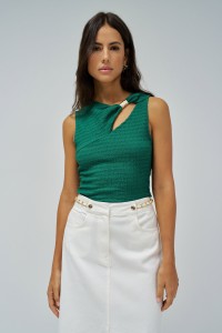 TEXTURED TOP