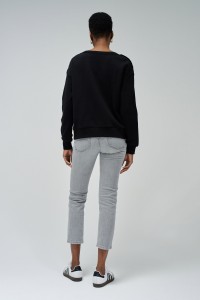 SWEATSHIRT DE FELPA COM BRANDING
