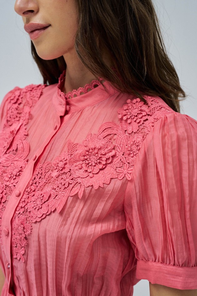 VESTIDO CAMISERO CORTO