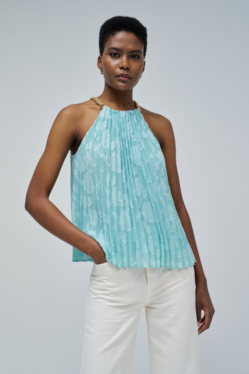 PLEATED TOP