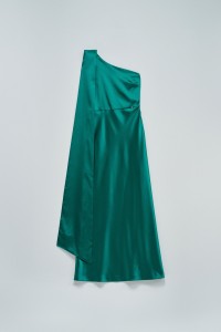 ROBE EN SATIN
