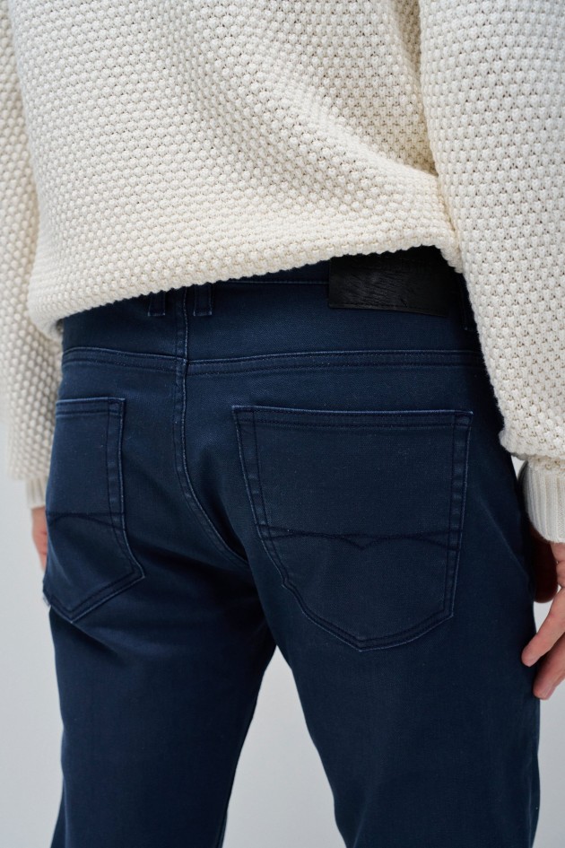 PANTALON SLIM S-ACTIV ENDUIT