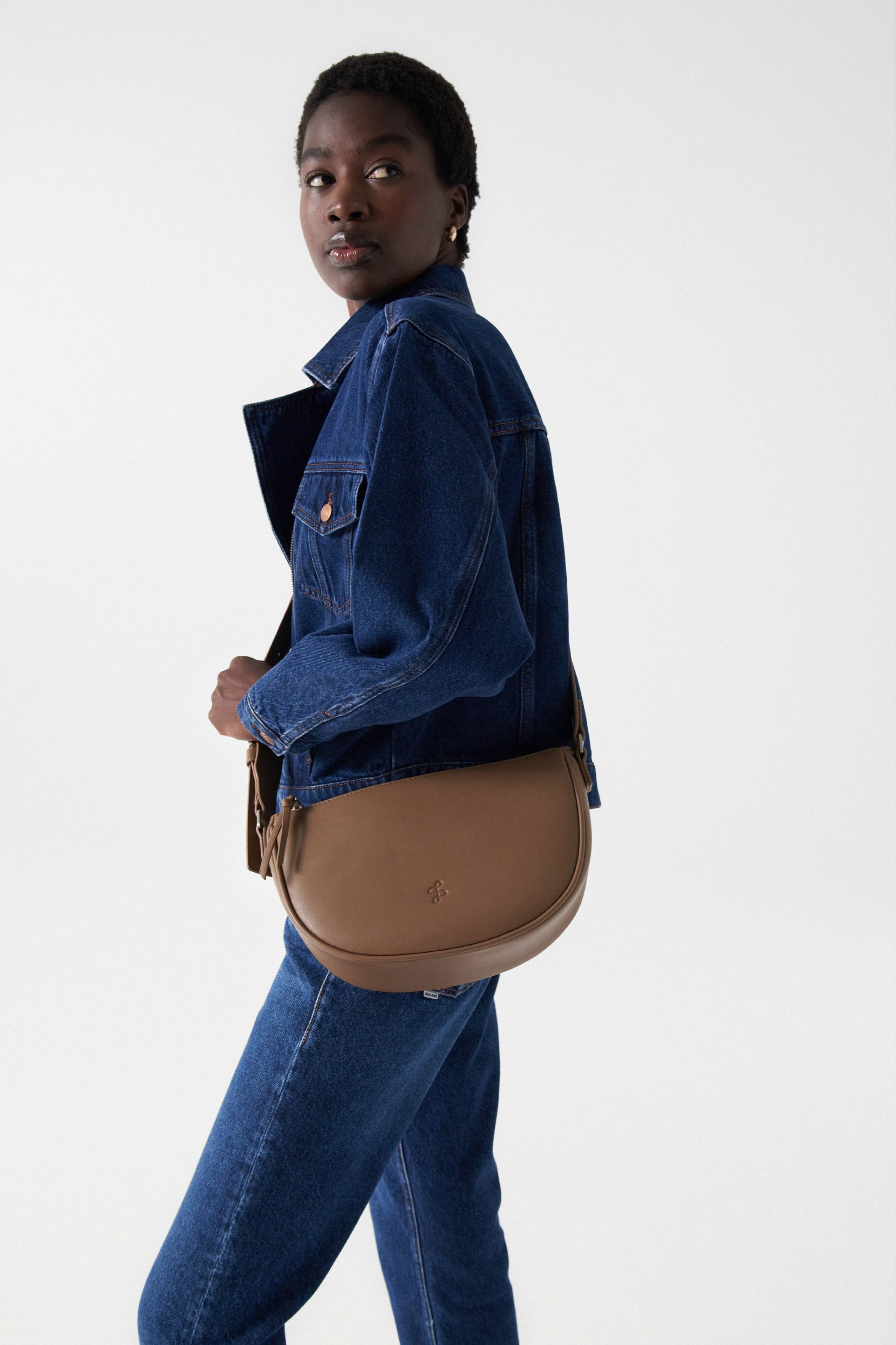 Bolso Redondo Bolsas De Mezclilla Con Pantalones BOLSOS SALSA JEANS