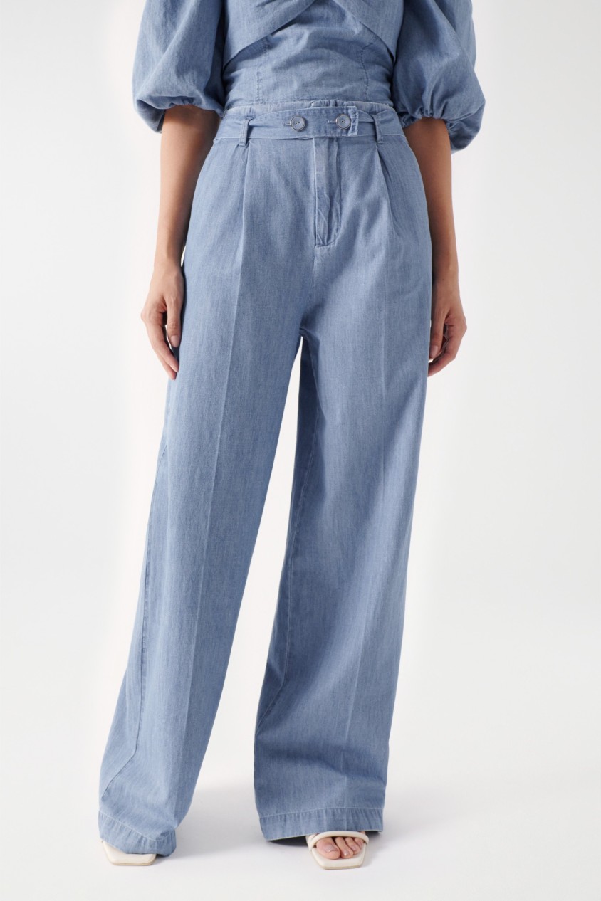 TROUSERS HIGH RISE REGULAR - SALSA JEANS