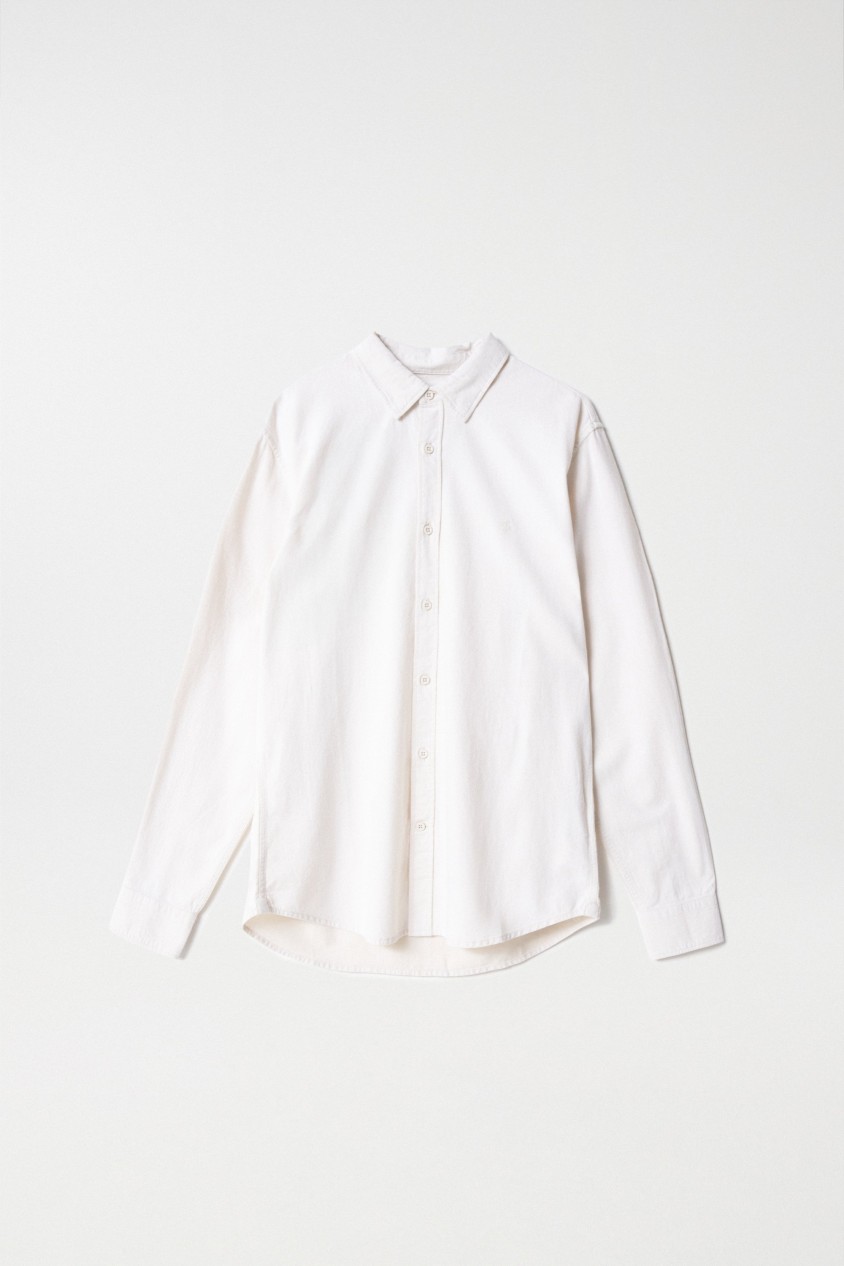 COTTON SHIRT WITH LOGO