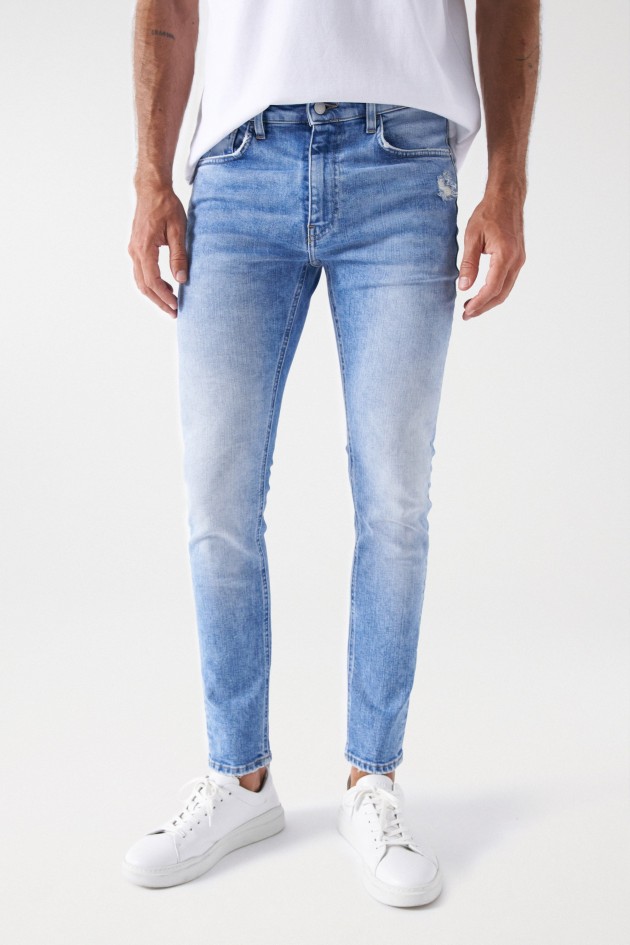 JEAN SKINNY D�LAVAGE MOYEN