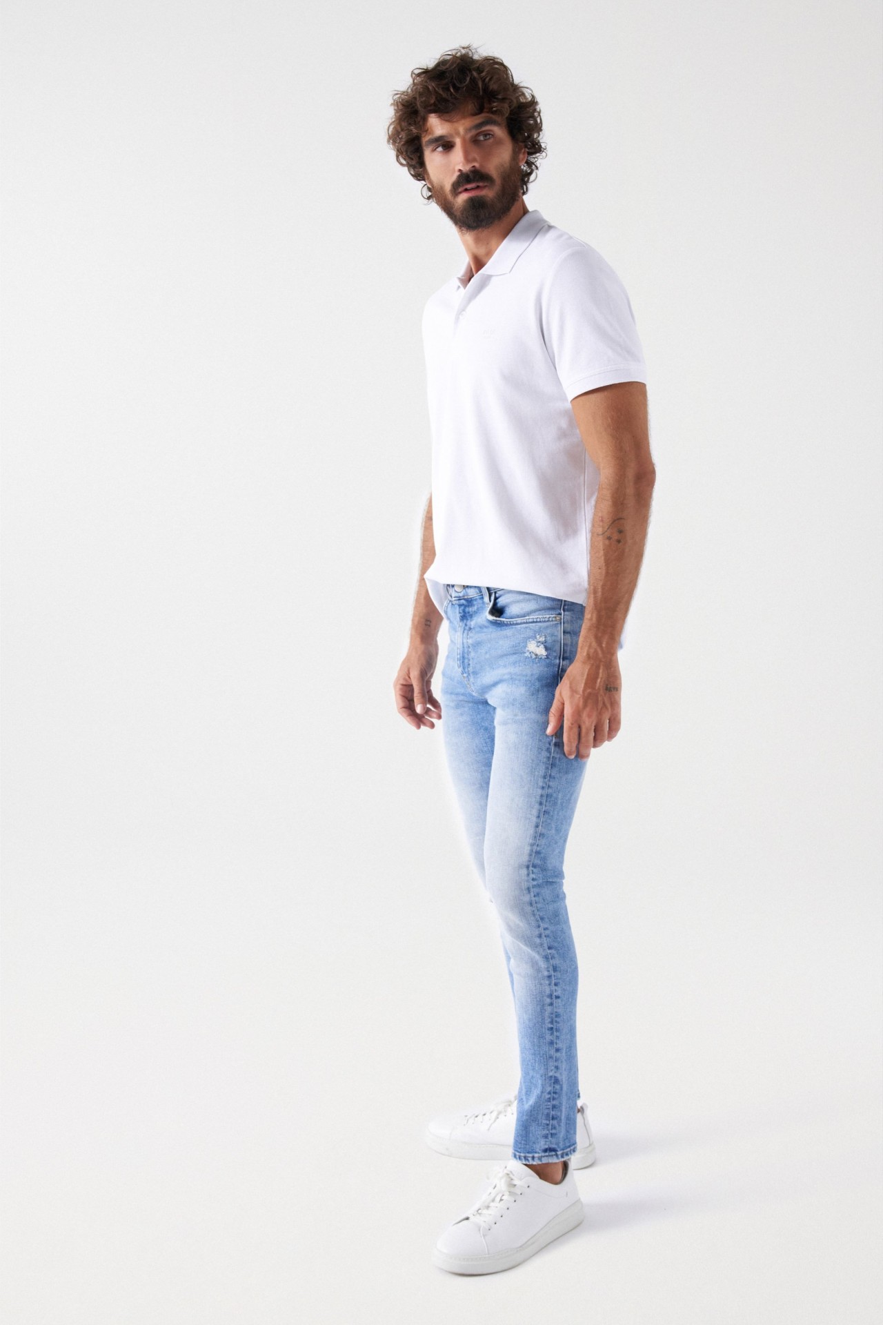 JEAN SKINNY D�LAVAGE MOYEN