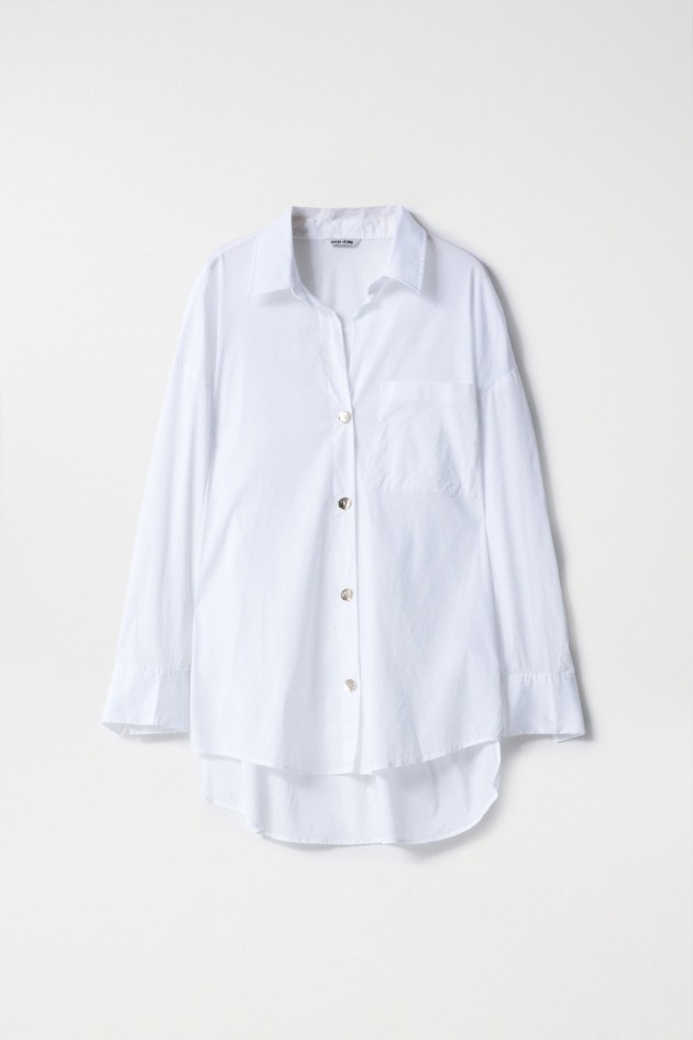 ÜBERGROSSES HEMD MIT TASCHE