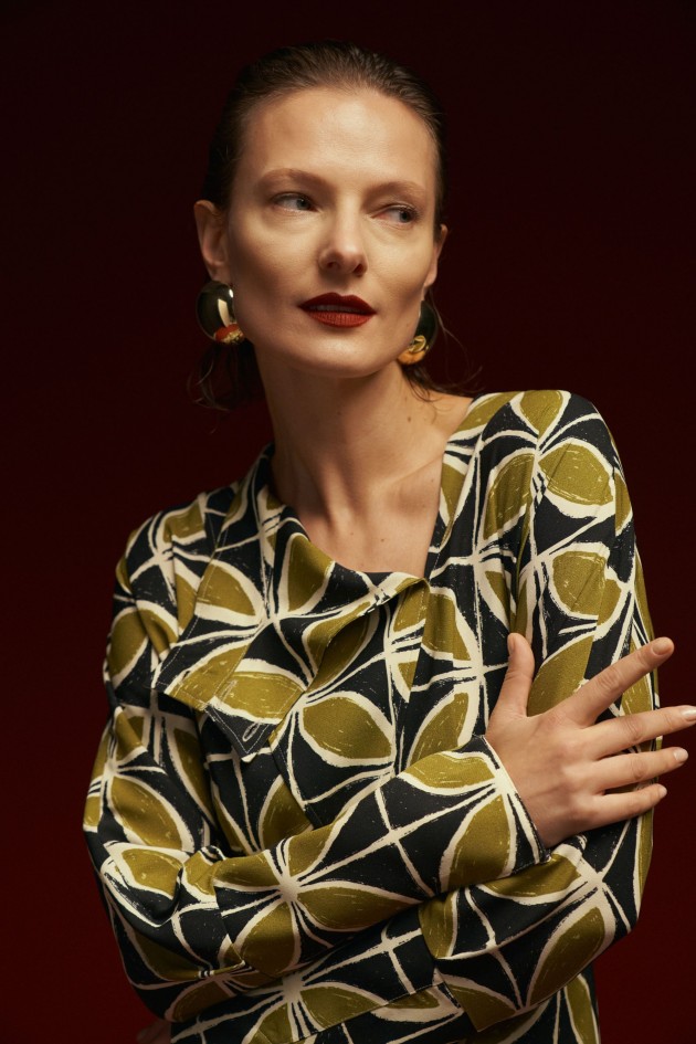 ROBE MIDI À IMPRIMÉ FLEURI