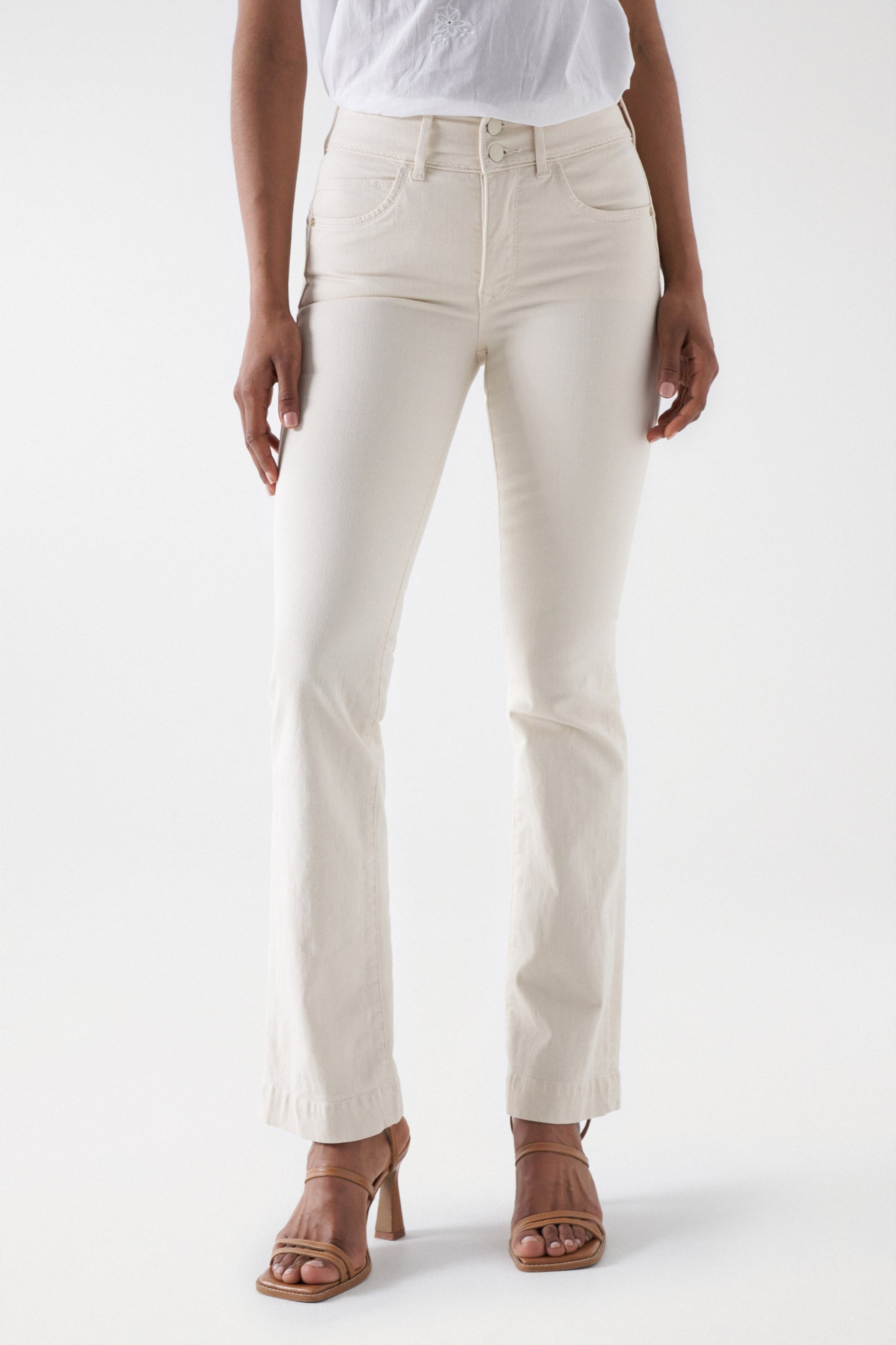 Corte Inglés Pantalon Pana Crudo Hombre Vaqueros Pitillo Tejanos - Main Image