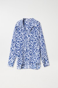 BEDRUCKTE BLUSE IN ZWEI FARBEN