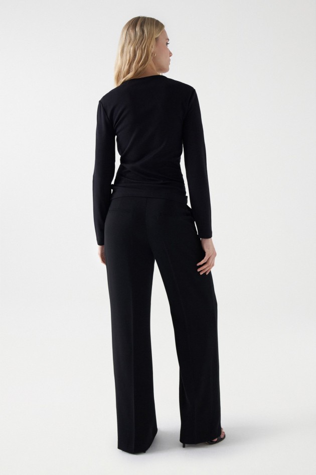 JERSEY DE PUNTO CON APLIQUE METÁLICO